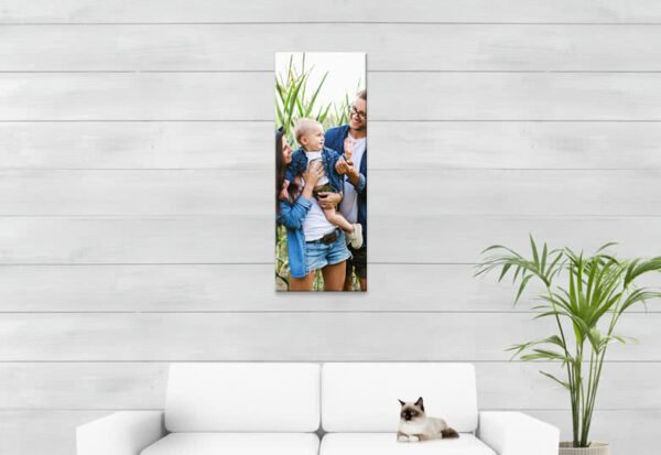 Foto op canvas 40 x 105 cm