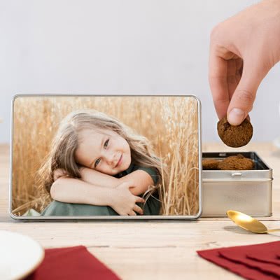 Koekjestrommel rond met Generous koekjes