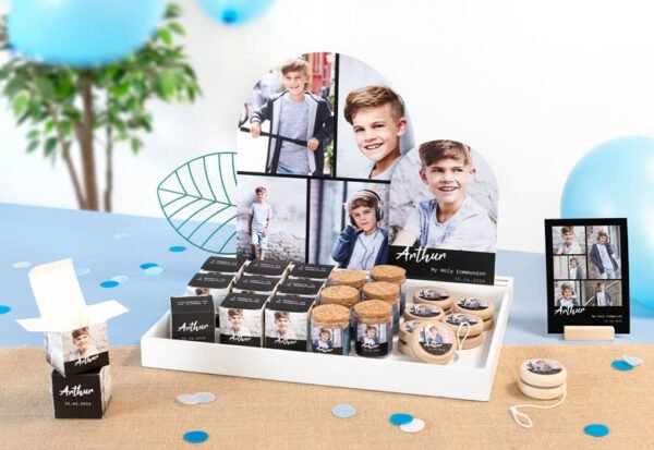 Display met 2 bogen