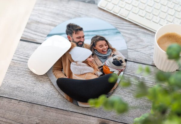 Ergonomische muismat (25 x 22 cm)