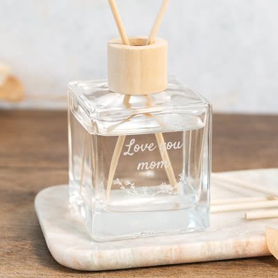 Gegraveerde huisparfum diffuser Groot