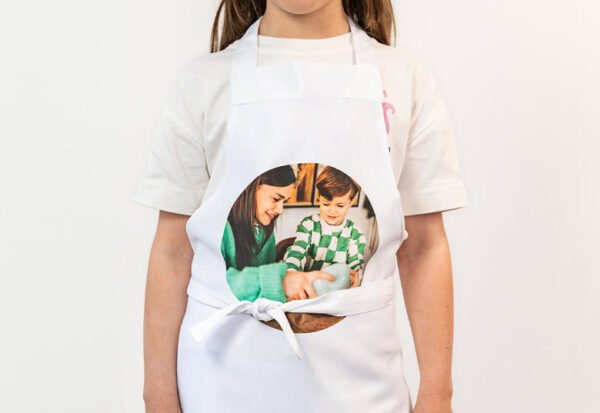 Kinderschort met foto wit