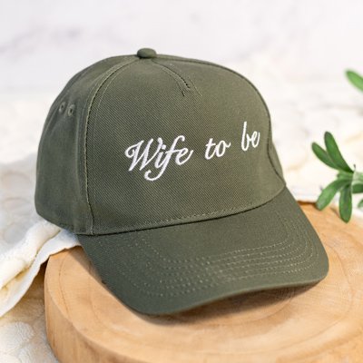 Baseball cap M-L olijfgroen