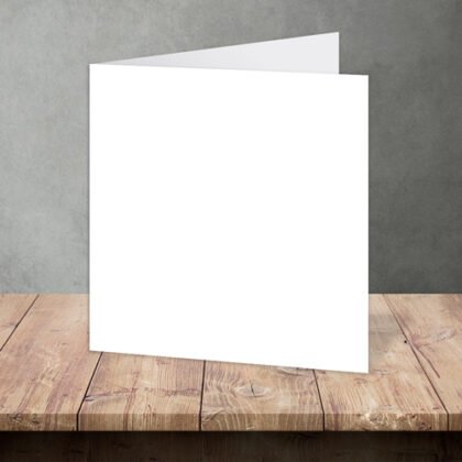 Geboortekaart Gevouwen Vierkant