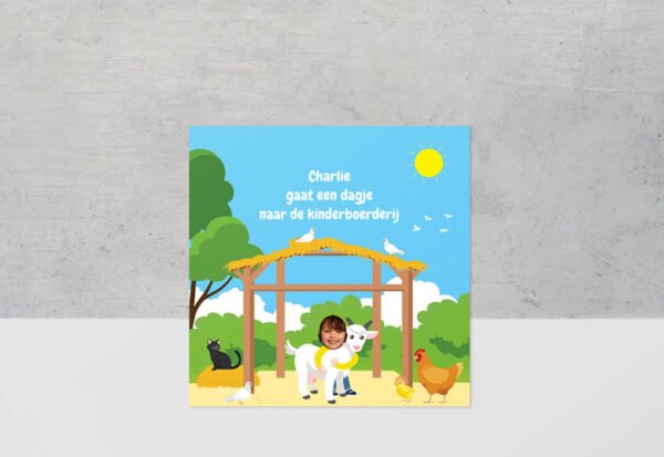 Klein Voorleesboek voor Meisjes - Op Reis naar de Kinderboerderij