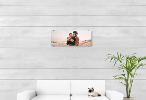 Foto op acrylglas 80 x 30 cm