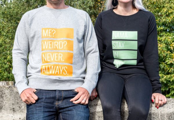 Sweater Unisex Grijs gemêleerd XL