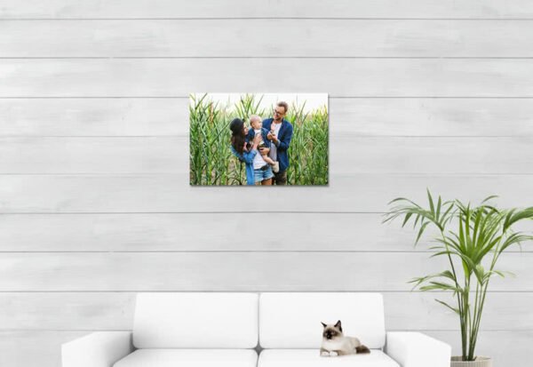 Foto op hout 75 x 50 cm