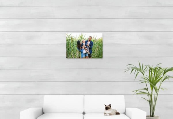 Foto op aluminium wit 60 x 40 cm