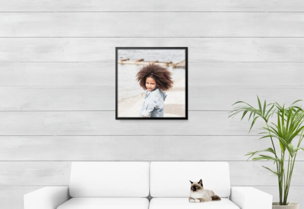 Lijst zwart 60 x 60 cm