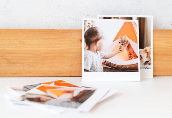 Foto's op luxe karton Vierkant (set van 13)