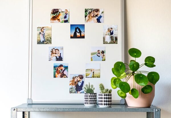 Vel met fotomagneten Liggend (Set van 9)