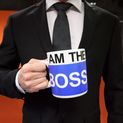 Boss Beker XXL - I Am The Boss Mok