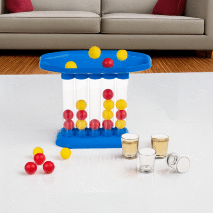 Drankspel Bouncing Shots - Vier op een Rij Drankspel