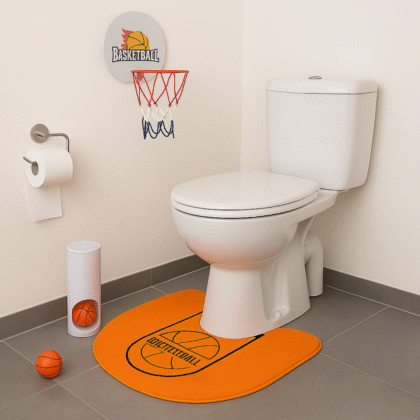 Toilet Basketbal Set - Grappig Basketbalspel voor op het Toilet (7-delig)