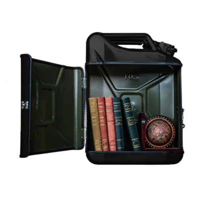 Jerrycan Pakket Zwart 20L - Handige Opslagoplossing met Stijl - Uniek Meubelstuk voor Thuisgebruik - Duurzaam en Praktisch