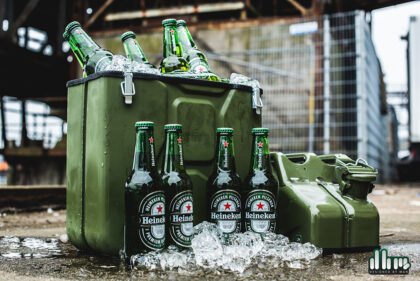 Jerrycan Giftbox 20L - Groen - Unieke Opbergdoos - Stoere Stalen Jerrycan - Multifunctioneel Cadeau - Originele Opberger