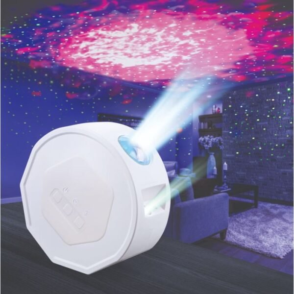 Galaxy projector met sterren
