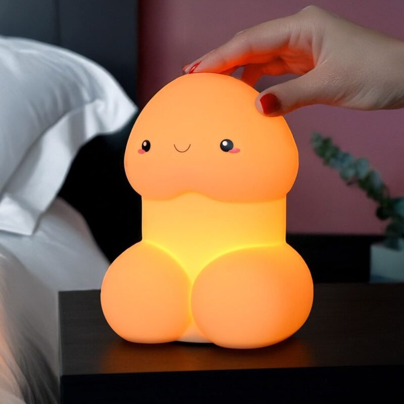 Willy nachtlamp - 3 lichtstanden - Touchbediening - USB-C - 16 cm
