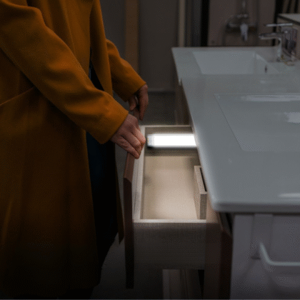 Oplaadbare Kastverlichting met Bewegingssensor - Draadloze Magnetische Ledlampen