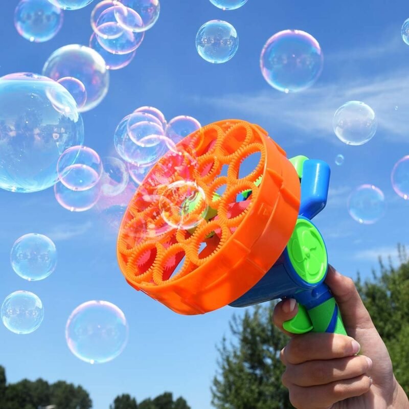 Bellenblaas Pistool - 19x10x14 cm - Geleverd Met Vloeistof