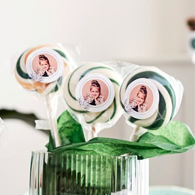 Lolly's roze - Set van 12