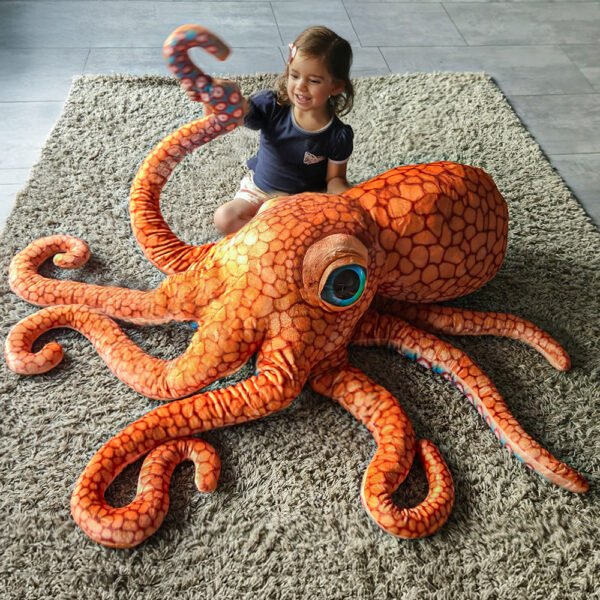 Gigantische Octopus Knuffel - 150 cm