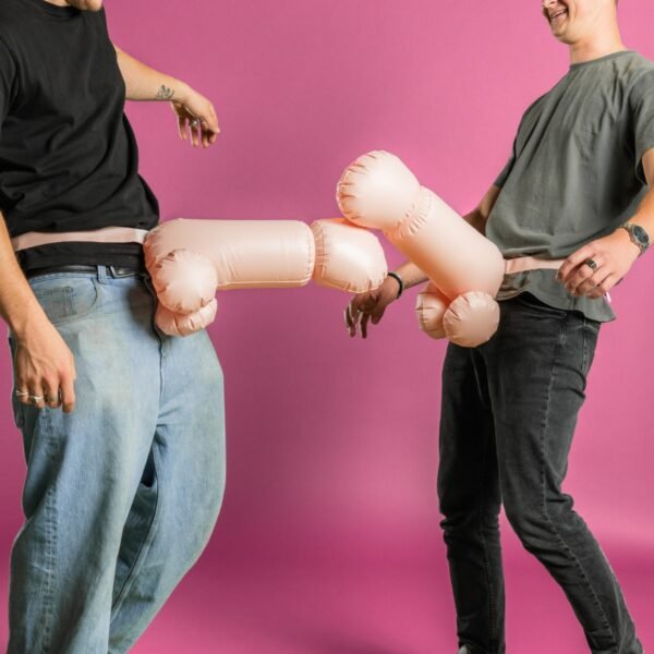 Opblaas Piemel Gevecht Set